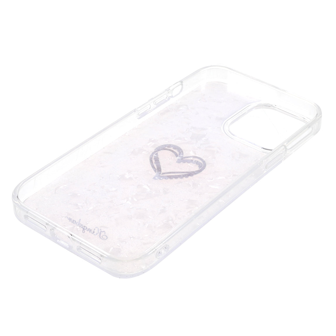 KINGXBAR Exquisite Epoxy Pattern Drop-Resistant TPU + PC Hybrid Phone Cover Case for iPhone 13 Pro Max 6.7 inch