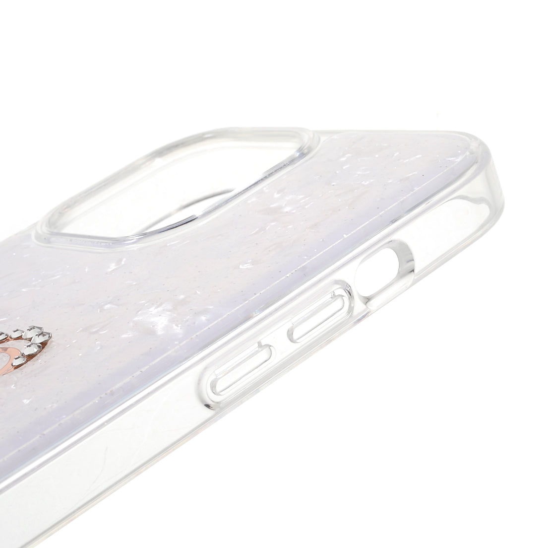 KINGXBAR Exquisite Epoxy Pattern Drop-Resistant TPU + PC Hybrid Phone Cover Case for iPhone 13 Pro Max 6.7 inch