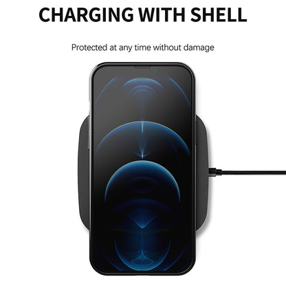 Thunder Series Twill Texture TPU Thicken Cell Phone Back Case for iPhone 13 Pro Max 6.7 inch