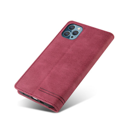 GQ.UTROBE 008 Series Full-Protective Leather Phone Auto-Absorbed Shell Case with RFID Blocking Technology for iPhone 13 Pro Max 6.7 inch