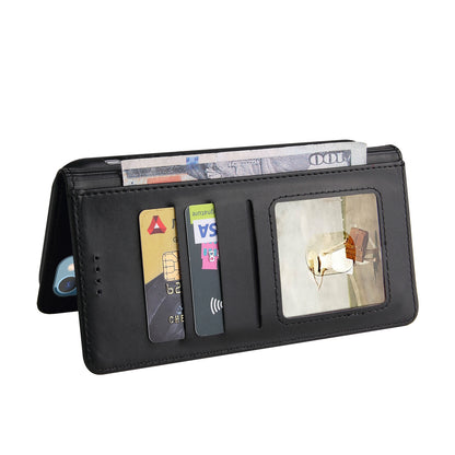GQ.UTROBE 009 Series For iPhone 13 Pro Max 6.7 inch Quality Leather Phone Wallet Cover Case