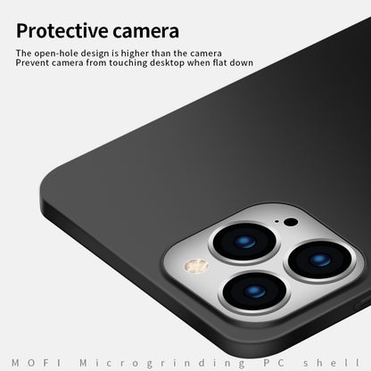 MOFI Shield Slim Frosted Finish Surface Hard Plastic Cell Phone Back Case Protector for iPhone 13 Pro Max 6.7 inch