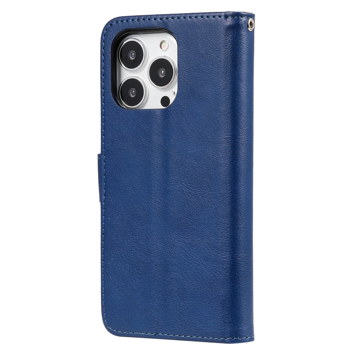 KT Leather Series-3 Detachable 2-in-1 Wallet Shockproof Magnetic Design Stand Leather Case for iPhone 13 Pro Max 6.7 inch