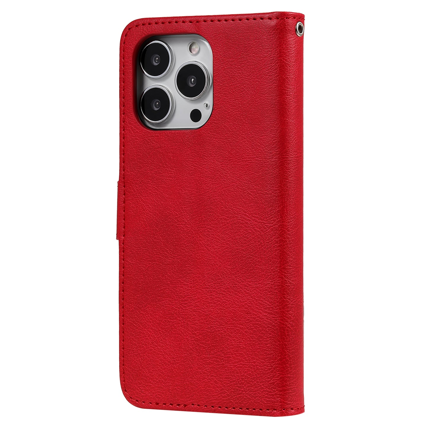 KT Leather Series-3 Detachable 2-in-1 Wallet Shockproof Magnetic Design Stand Leather Case for iPhone 13 Pro Max 6.7 inch