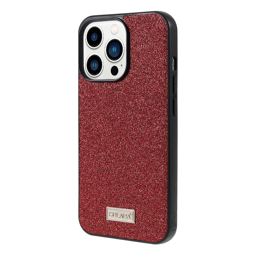 SULADA Socialite Series Anti-scratch Glitter Design Protective Phone Cover Case for iPhone 13 Pro Max 6.7 inch