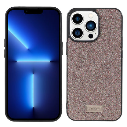 SULADA Socialite Series Anti-scratch Glitter Design Protective Phone Cover Case for iPhone 13 Pro Max 6.7 inch