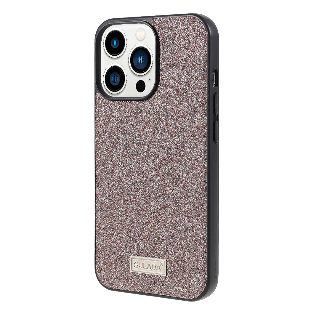 SULADA Socialite Series Anti-scratch Glitter Design Protective Phone Cover Case for iPhone 13 Pro Max 6.7 inch