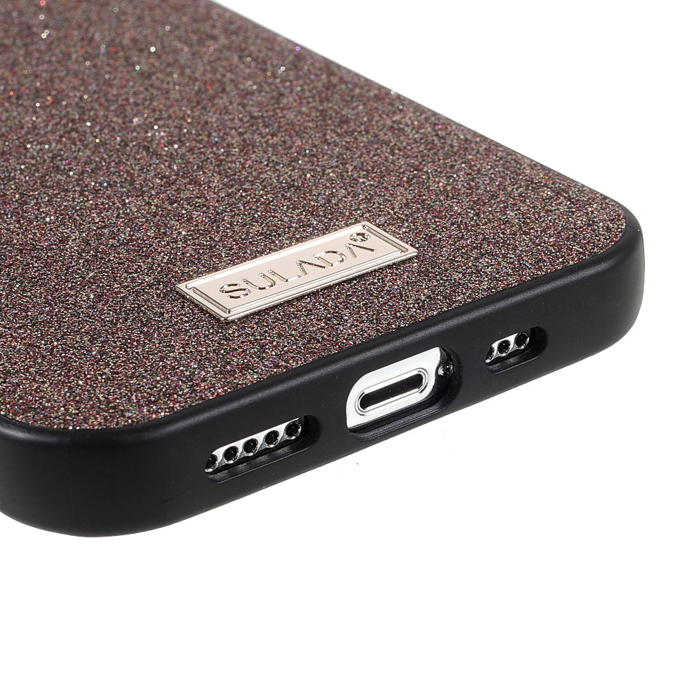 SULADA Socialite Series Anti-scratch Glitter Design Protective Phone Cover Case for iPhone 13 Pro Max 6.7 inch