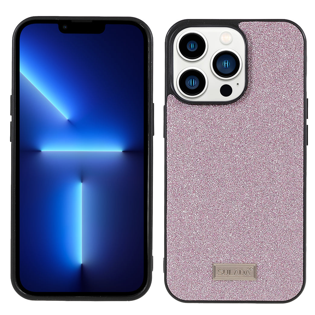 SULADA Socialite Series Anti-scratch Glitter Design Protective Phone Cover Case for iPhone 13 Pro Max 6.7 inch