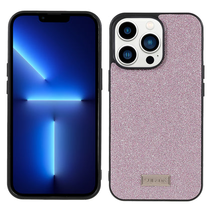 SULADA Socialite Series Anti-scratch Glitter Design Protective Phone Cover Case for iPhone 13 Pro Max 6.7 inch