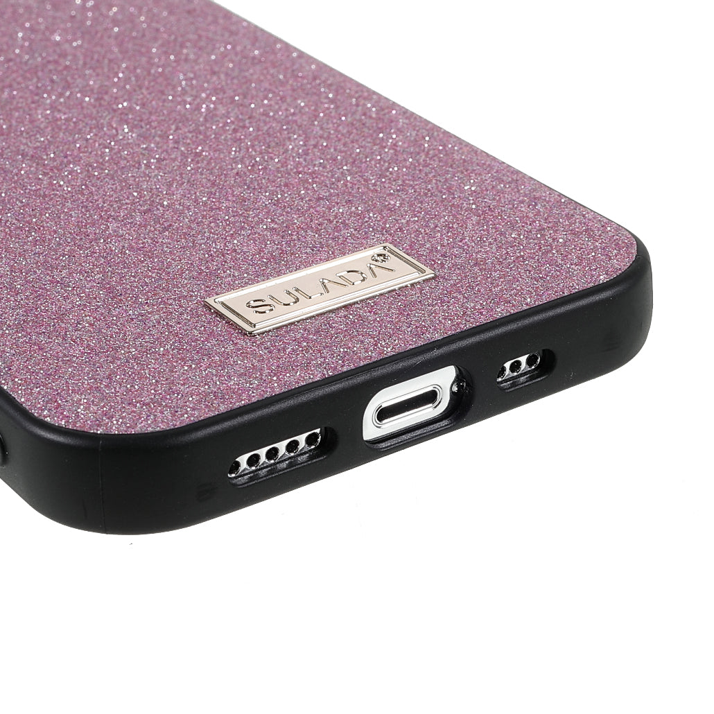 SULADA Socialite Series Anti-scratch Glitter Design Protective Phone Cover Case for iPhone 13 Pro Max 6.7 inch