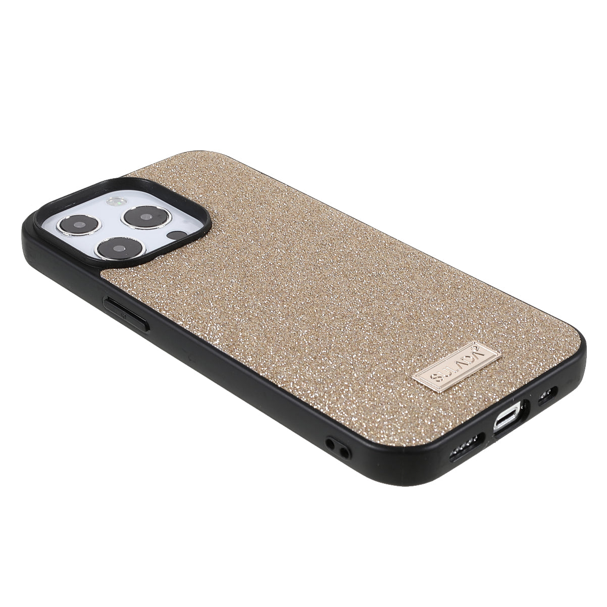 SULADA Socialite Series Anti-scratch Glitter Design Protective Phone Cover Case for iPhone 13 Pro Max 6.7 inch