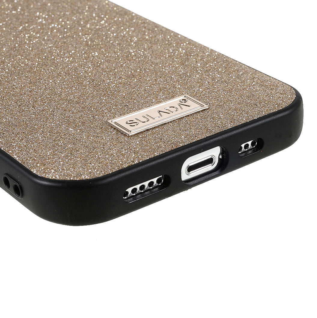 SULADA Socialite Series Anti-scratch Glitter Design Protective Phone Cover Case for iPhone 13 Pro Max 6.7 inch