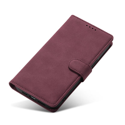 Anti-theft Swiping Design Matte Leather Case Wallet Stand Phone Protector Cover for iPhone 13 Pro Max 6.7 inch