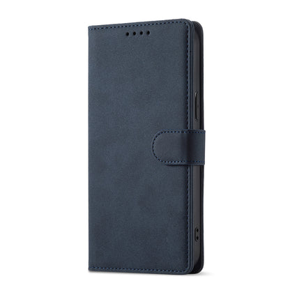 Anti-theft Swiping Design Matte Leather Case Wallet Stand Phone Protector Cover for iPhone 13 Pro Max 6.7 inch