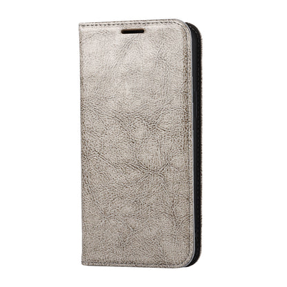 Crazy Horse Genuine Leather Dust-proof Phone Cover Card Slot Wallet Phone Case for iPhone 13 Pro 6.1 inch