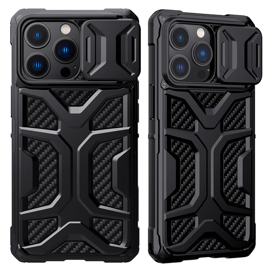 NILLKIN Adventurer Anti Slip Hard Phone Case TPU+PC Phone Protective Cover for iPhone 13 Pro 6.1 inch