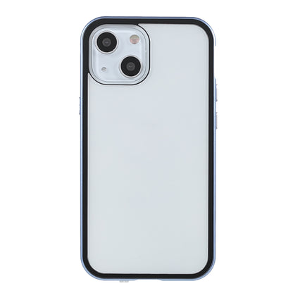 Scratch-Resistant Powerful Magnetic Metal Frame + Double-Sided Tempered Glass 35 Degrees Anti-Peep Phone Case for iPhone 13 mini 5.4 inch