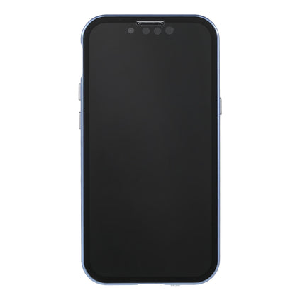 Scratch-Resistant Powerful Magnetic Metal Frame + Double-Sided Tempered Glass 35 Degrees Anti-Peep Phone Case for iPhone 13 mini 5.4 inch