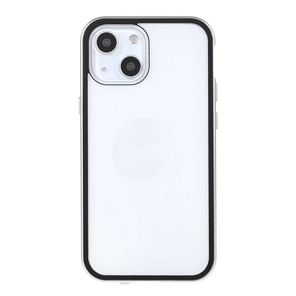 Scratch-Resistant Powerful Magnetic Metal Frame + Double-Sided Tempered Glass 35 Degrees Anti-Peep Phone Case for iPhone 13 mini 5.4 inch
