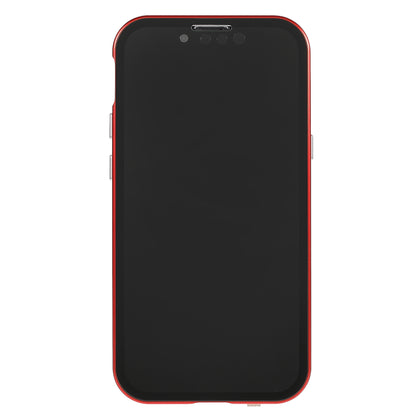 Scratch-Resistant Powerful Magnetic Metal Frame + Double-Sided Tempered Glass 35 Degrees Anti-Peep Phone Case for iPhone 13 mini 5.4 inch