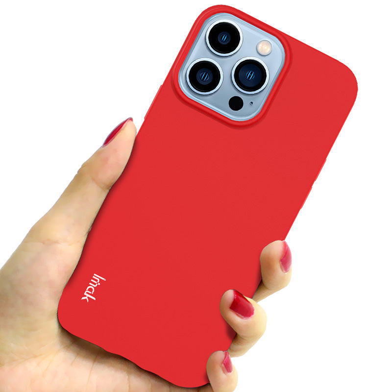 IMAK UC-2 Series Scratch-resistant Flexible TPU Skin-feel Phone Cover Case for iPhone 13 Pro Max 6.7 inch