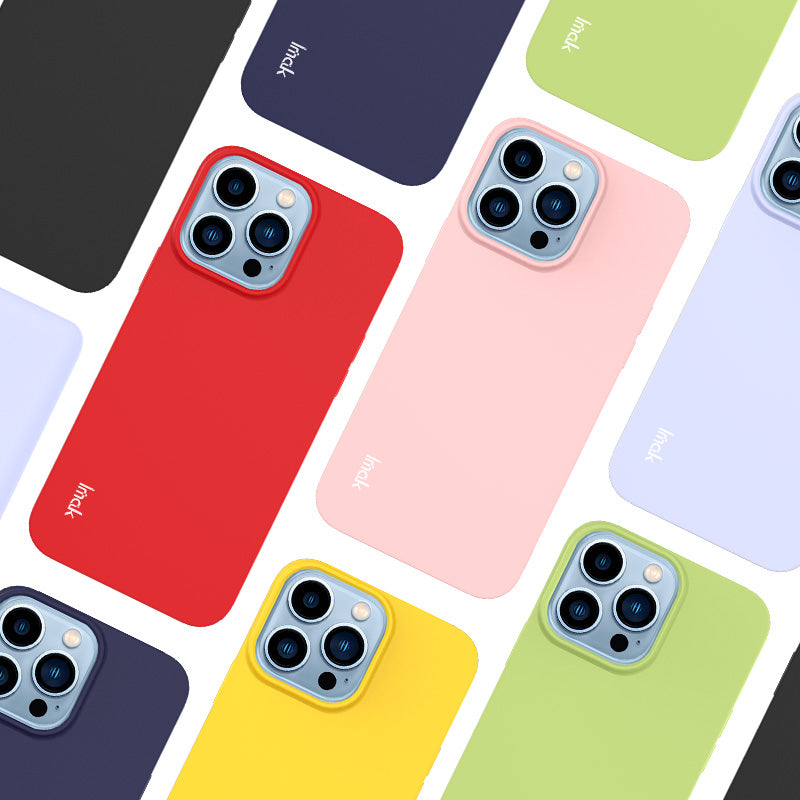 IMAK UC-2 Series Scratch-resistant Flexible TPU Skin-feel Phone Cover Case for iPhone 13 Pro Max 6.7 inch