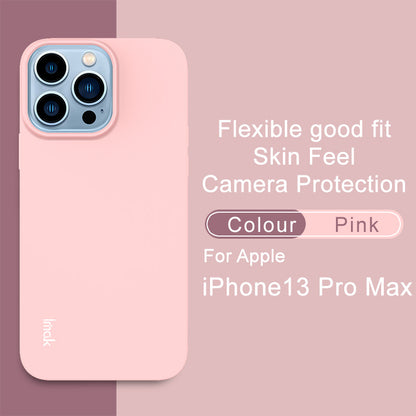IMAK UC-2 Series Scratch-resistant Flexible TPU Skin-feel Phone Cover Case for iPhone 13 Pro Max 6.7 inch