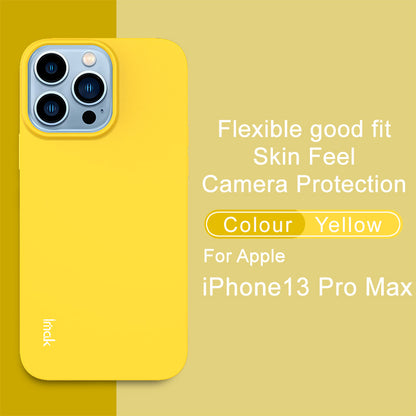 IMAK UC-2 Series Scratch-resistant Flexible TPU Skin-feel Phone Cover Case for iPhone 13 Pro Max 6.7 inch