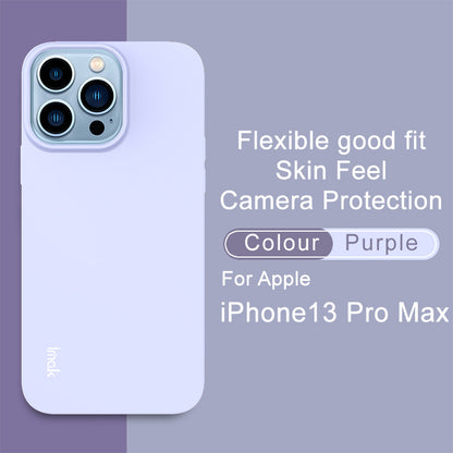 IMAK UC-2 Series Scratch-resistant Flexible TPU Skin-feel Phone Cover Case for iPhone 13 Pro Max 6.7 inch