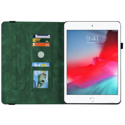 Shockproof Lightweight Tablet Cover Imprinted Butterfly Flower PU Leather Stand Cards Slot Case for iPad Mini / iPad Mini 2 / iPad mini 3 / iPad mini 4 / iPad mini (2019) 7.9 inch