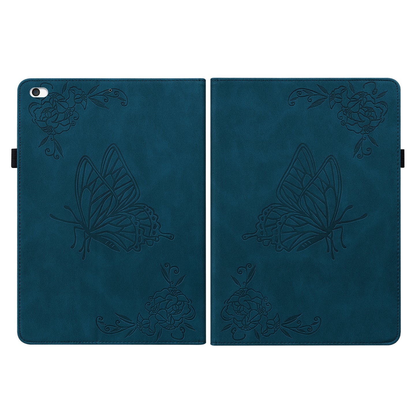 Shockproof Lightweight Tablet Cover Imprinted Butterfly Flower PU Leather Stand Cards Slot Case for iPad Mini / iPad Mini 2 / iPad mini 3 / iPad mini 4 / iPad mini (2019) 7.9 inch