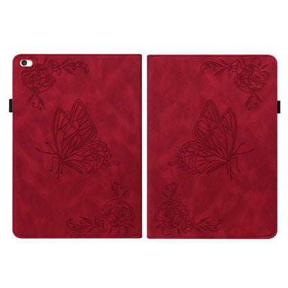 Shockproof Lightweight Tablet Cover Imprinted Butterfly Flower PU Leather Stand Cards Slot Case for iPad Mini / iPad Mini 2 / iPad mini 3 / iPad mini 4 / iPad mini (2019) 7.9 inch