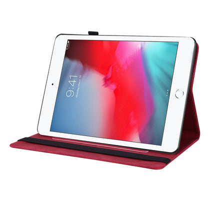 Shockproof Lightweight Tablet Cover Imprinted Butterfly Flower PU Leather Stand Cards Slot Case for iPad Mini / iPad Mini 2 / iPad mini 3 / iPad mini 4 / iPad mini (2019) 7.9 inch