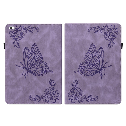 Shockproof Lightweight Tablet Cover Imprinted Butterfly Flower PU Leather Stand Cards Slot Case for iPad Mini / iPad Mini 2 / iPad mini 3 / iPad mini 4 / iPad mini (2019) 7.9 inch