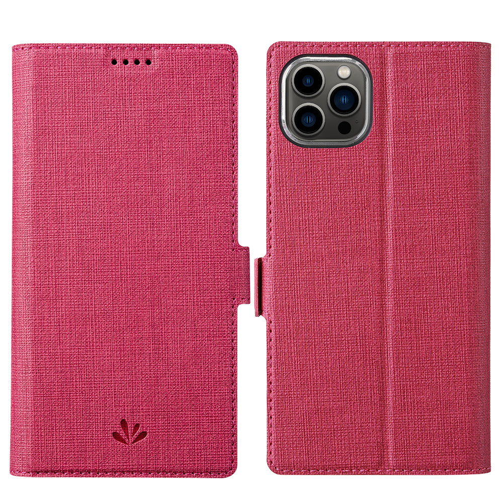 VILI K Series Magnetic Closure Shockproof Wallet Design Leather Phone Stand Cover for iPhone 13 Pro Max 6.7 inch