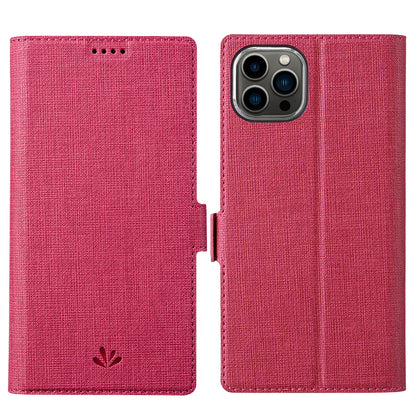 VILI K Series Magnetic Closure Shockproof Wallet Design Leather Phone Stand Cover for iPhone 13 Pro Max 6.7 inch