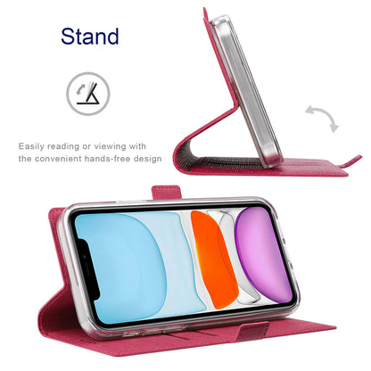 VILI K Series Magnetic Closure Shockproof Wallet Design Leather Phone Stand Cover for iPhone 13 Pro Max 6.7 inch