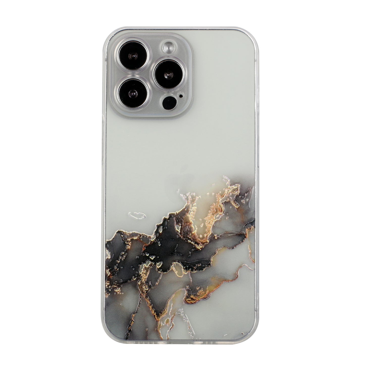 All-Inclusive Embossing Marble Pattern Soft TPU Precise Cut-Out Phone Cover Case for iPhone 13 Pro Max 6.7 inch