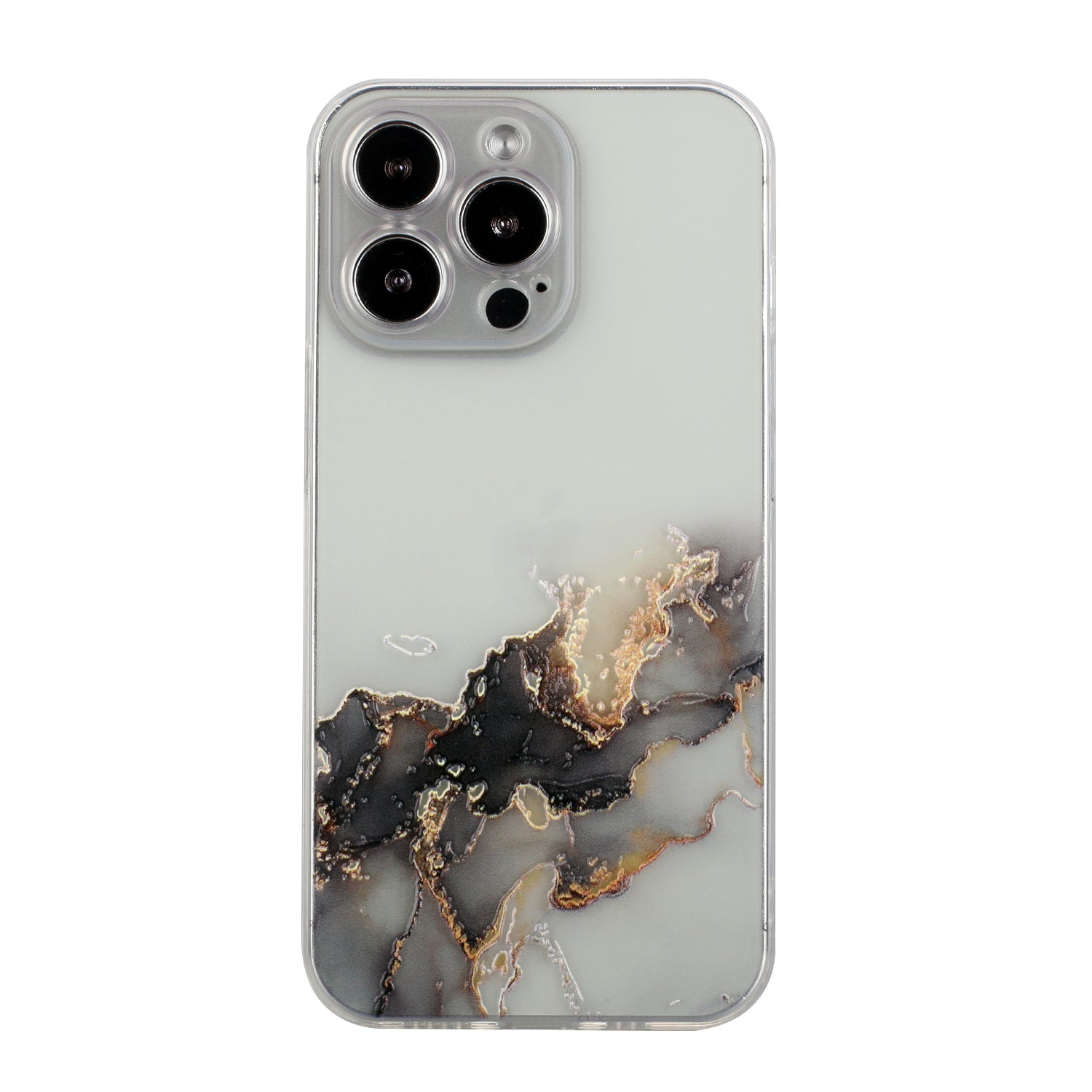 All-Inclusive Embossing Marble Pattern Soft TPU Precise Cut-Out Phone Cover Case for iPhone 13 Pro Max 6.7 inch
