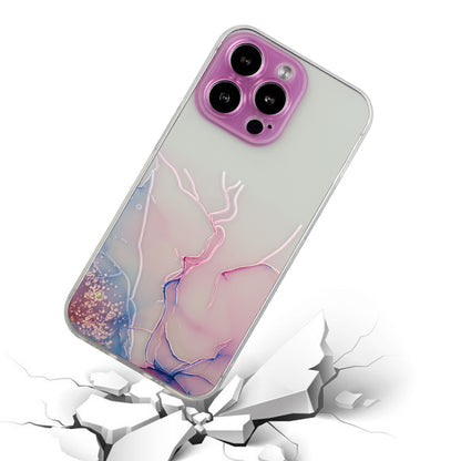 All-Inclusive Embossing Marble Pattern Soft TPU Precise Cut-Out Phone Cover Case for iPhone 13 Pro Max 6.7 inch