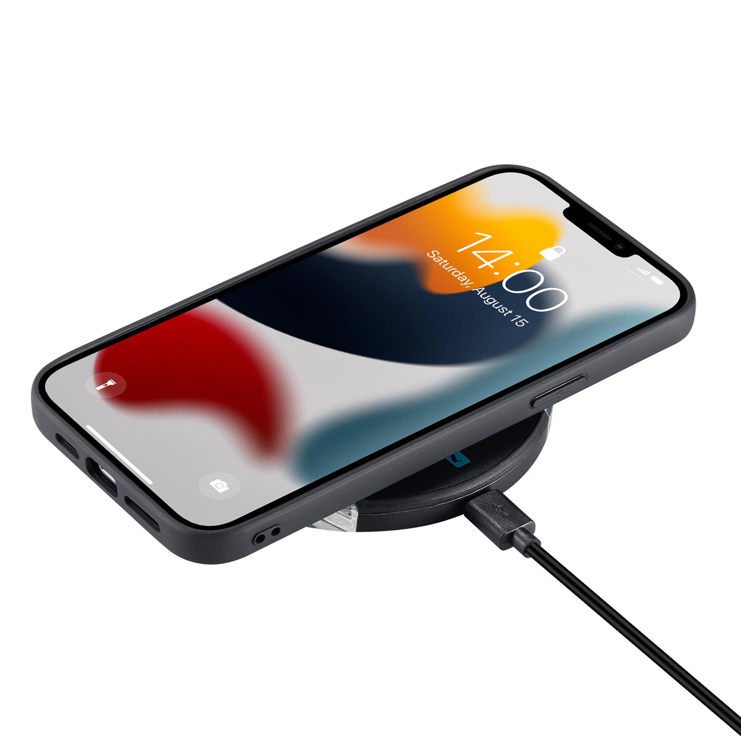 JEEHOOD Stylish Well-protected Shockproof Magnetic Detachable 2-in-1 Hybrid Case with Zippered Wallet Kickstand for iPhone 13 Pro Max 6.7 inch