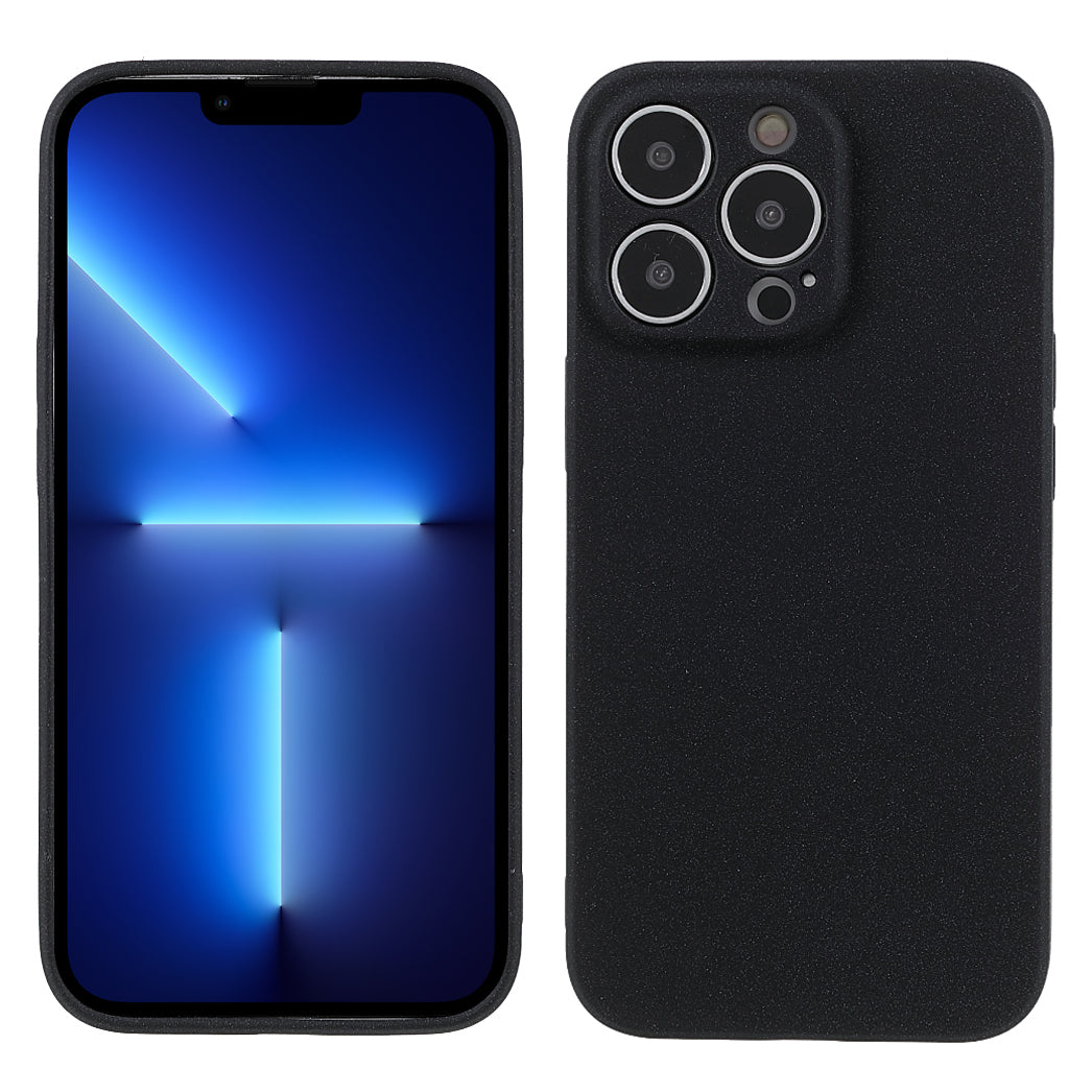 Double-sided Matte Wear-Resistant TPU Phone Case Cover for iPhone 13 Pro Max 6.7 inch