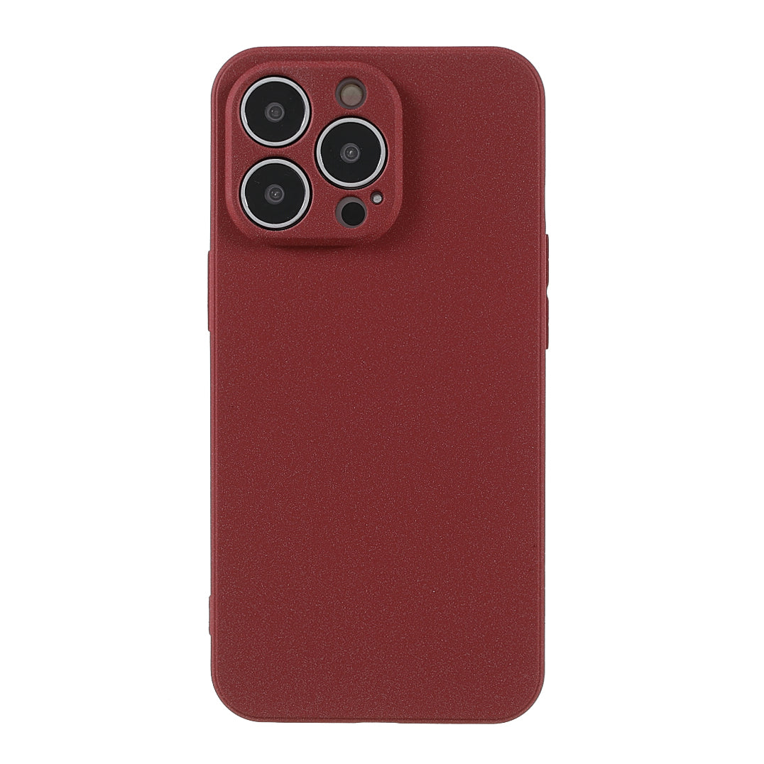 Double-sided Matte Wear-Resistant TPU Phone Case Cover for iPhone 13 Pro Max 6.7 inch