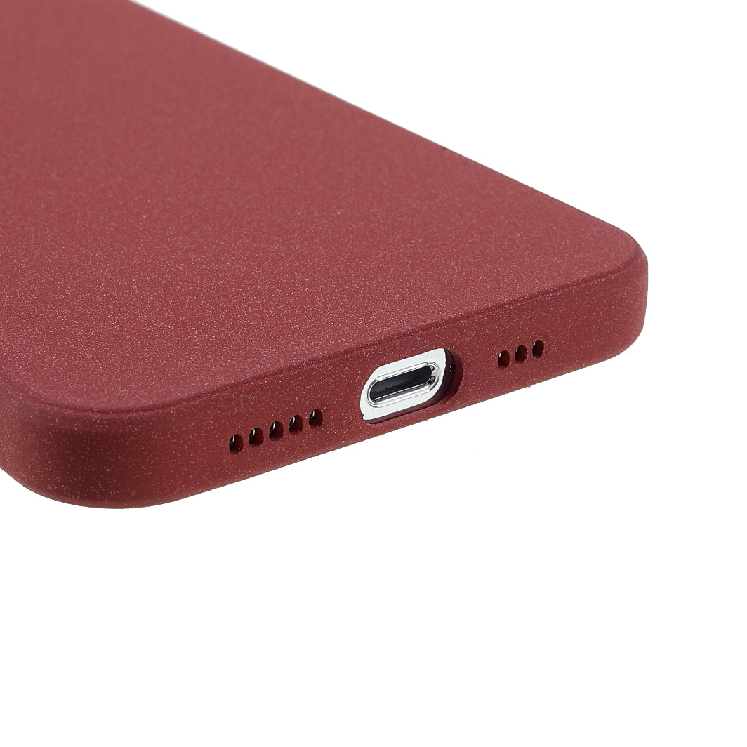Double-sided Matte Wear-Resistant TPU Phone Case Cover for iPhone 13 Pro Max 6.7 inch