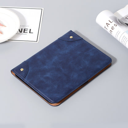Retro Style Smart Sleep/Wake Up Tablet Leather Cover Case with Wallet Stand for iPad mini (2021)