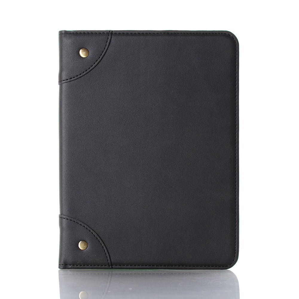 Retro Style Smart Sleep/Wake Up Tablet Leather Cover Case with Wallet Stand for iPad mini (2021)