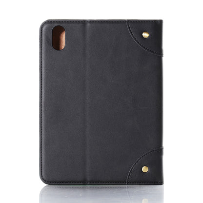Retro Style Smart Sleep/Wake Up Tablet Leather Cover Case with Wallet Stand for iPad mini (2021)