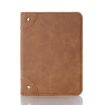 Retro Style Smart Sleep/Wake Up Tablet Leather Cover Case with Wallet Stand for iPad mini (2021)