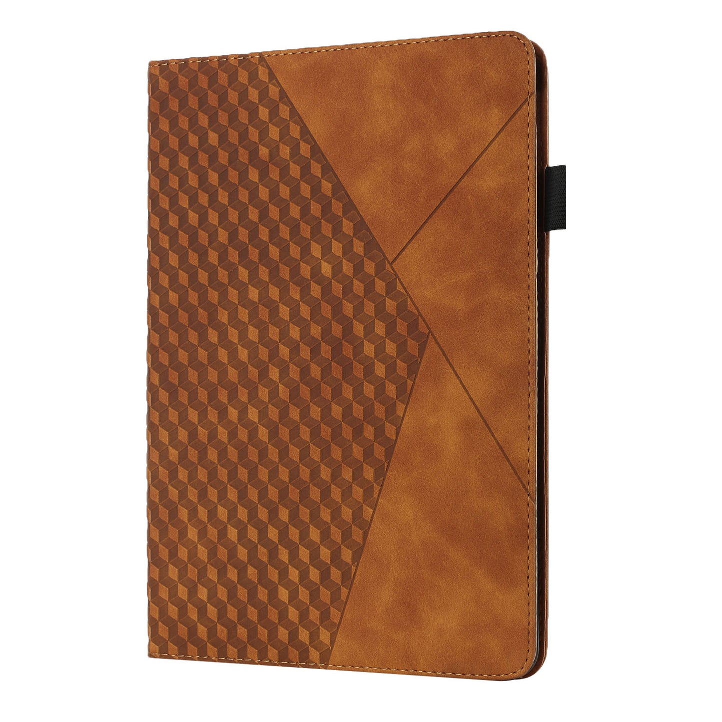 Rhombus Pattern Full Protection Anti-Drop Card Slots Design Skin-touch Feeling Stand Leather Tablet Case Cover for iPad Mini/Mini 2/mini 3/mini 4/mini (2019) 7.9 inch
